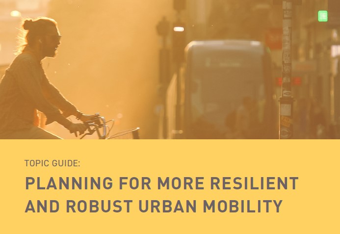 Planning for more resilient and robust urban mobility