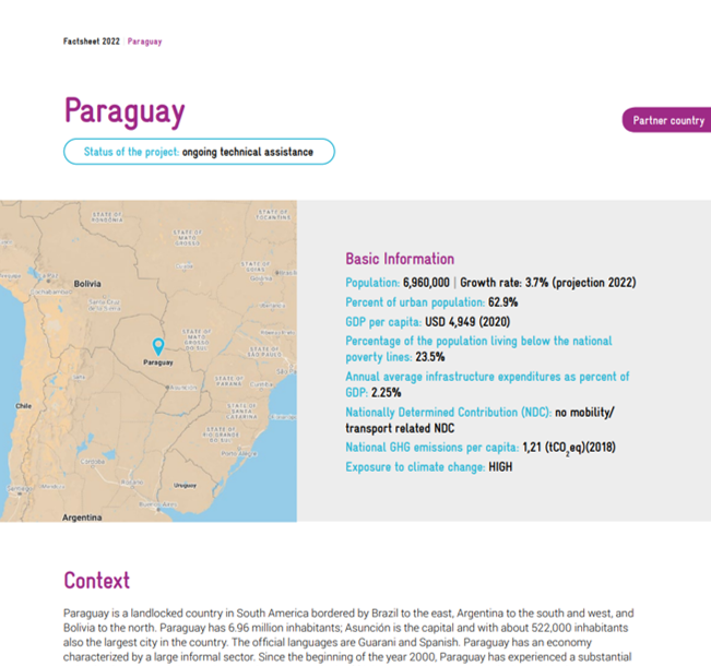 Factsheet Paraguay