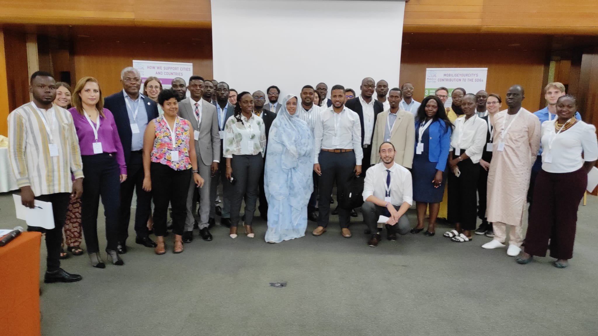 Group picture in the conference of Dakar
