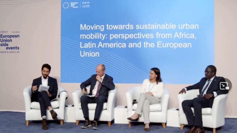 photo of the COP27 session