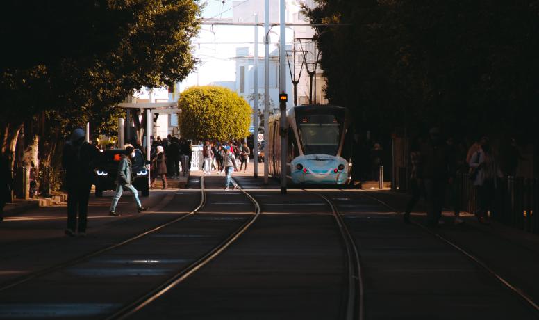tram rails