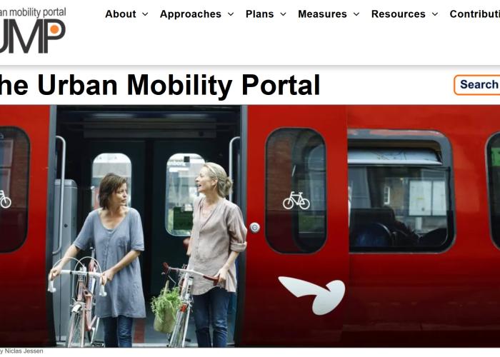 Urban Mobility Portal Home Page